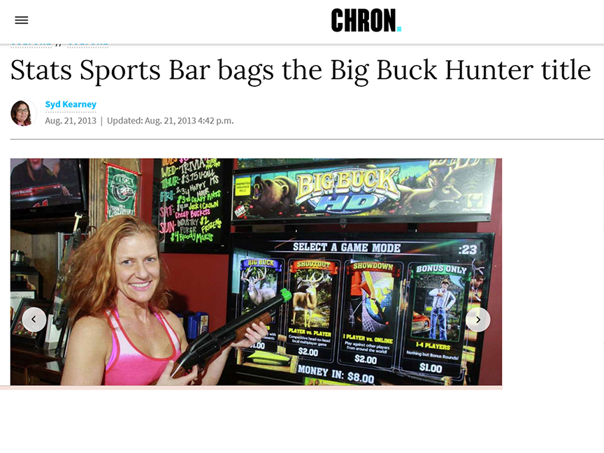 news chron big buck hunter title