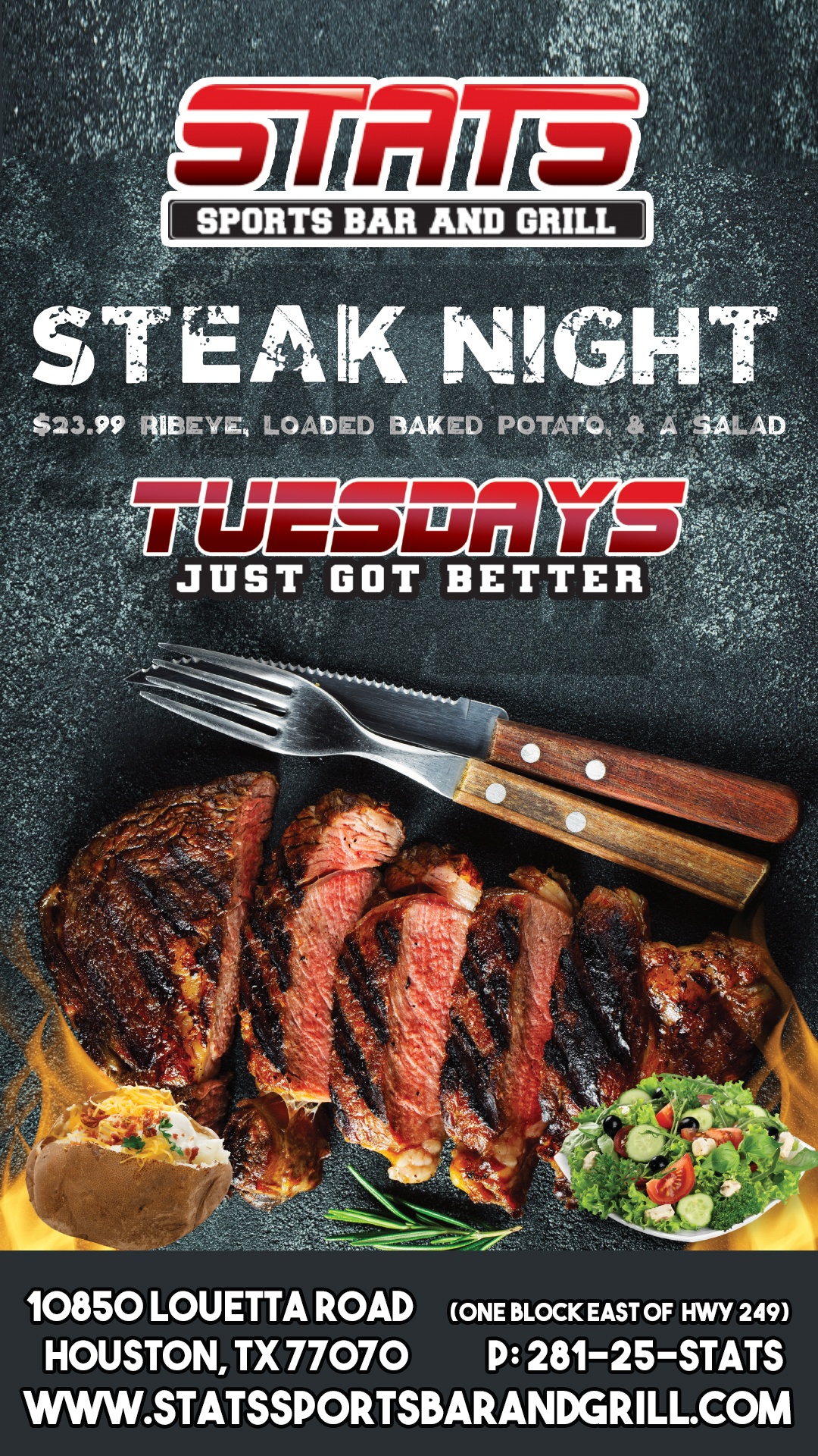 steak night sept 2023 insta